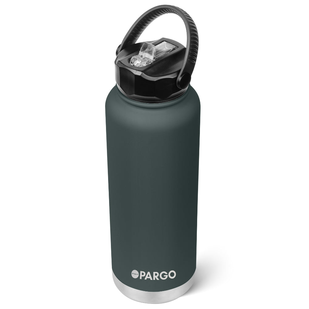1200ml Insulated Sports Bottle - BBQ Charcoal