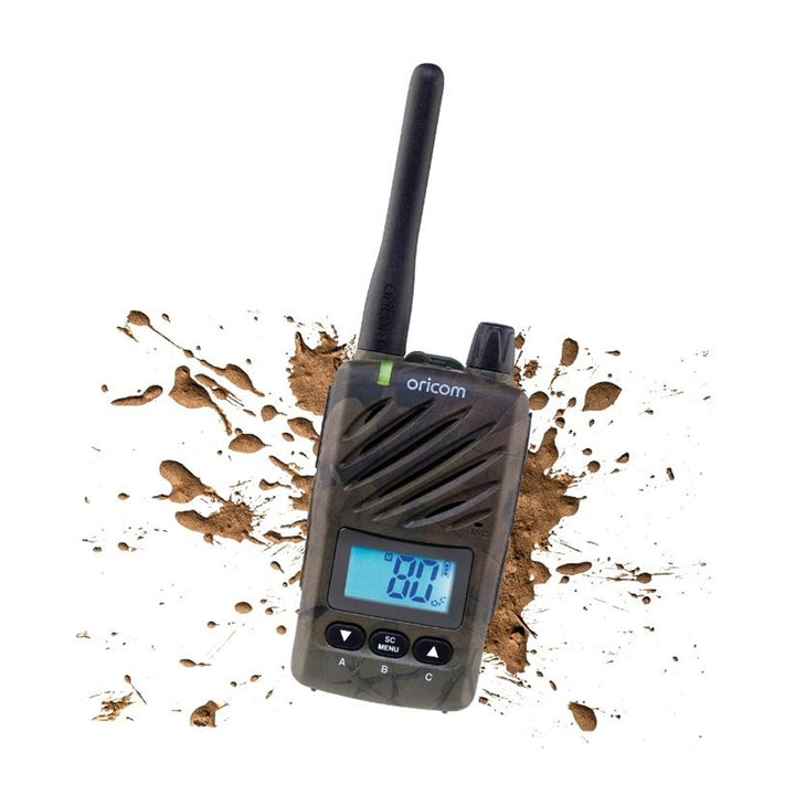 ULTRA550 CAMO Waterproof 5 Watt Handheld UHF CB Radio