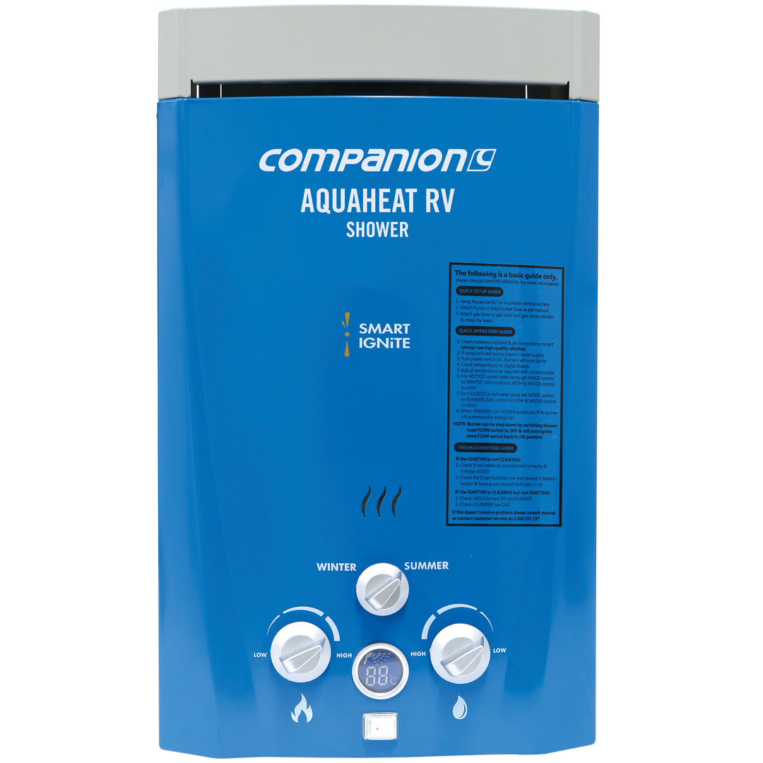 Aquaheat RV Digital Water Heater