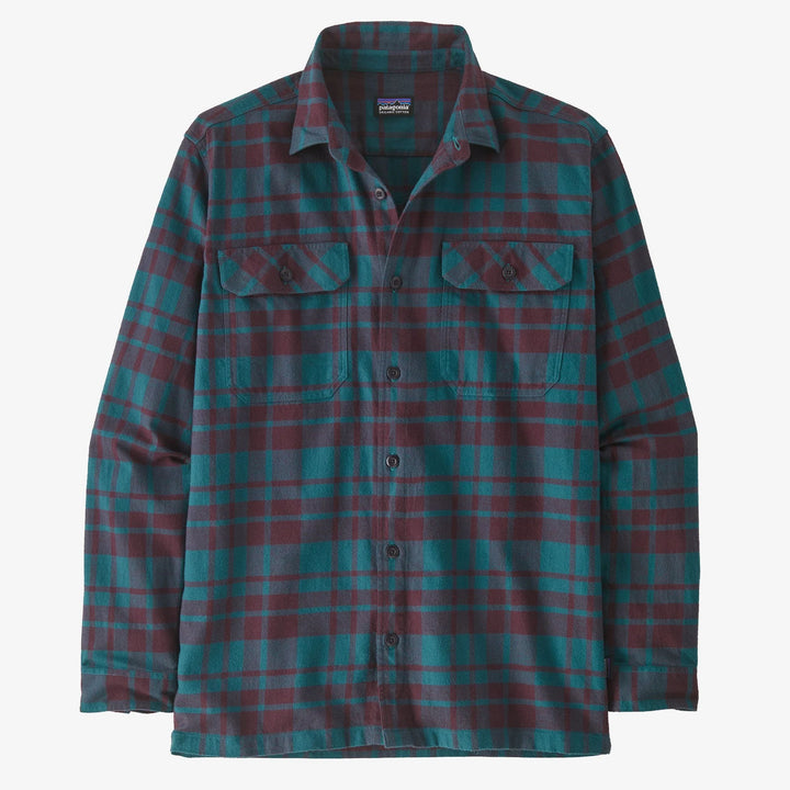 Men's Long-Sleeved Organic Cotton Midweight Fjord Flannel Shirt