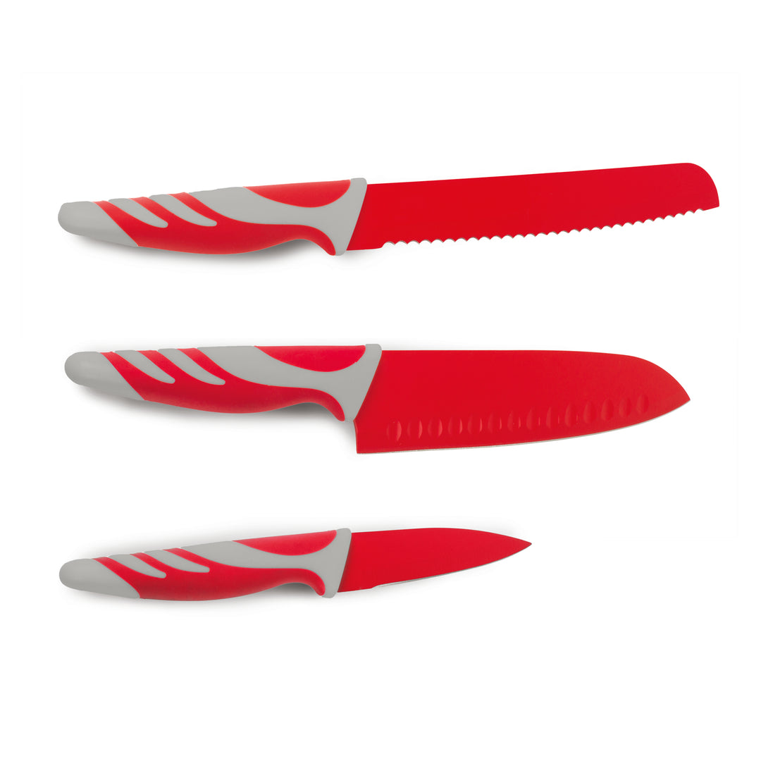 3 Piece Knife Set with Pouch