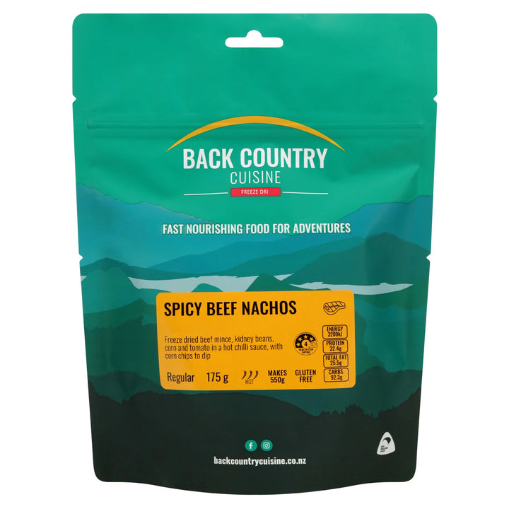 Spicy Beef Nachos - Regular Serve