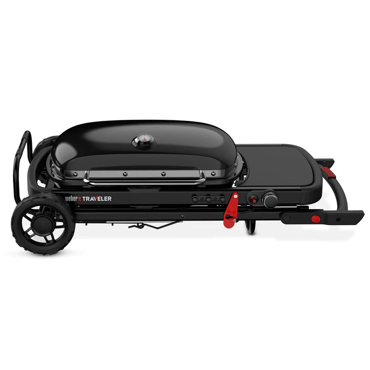 Weber Traveler 'Stealth Edition' Portable Gas Barbecue